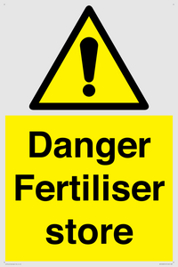 Danger Fertiliser store